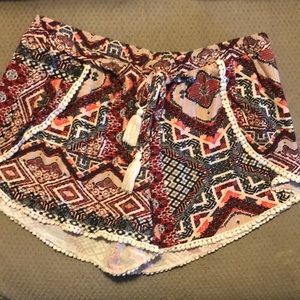 Boho Tassle shorts lot